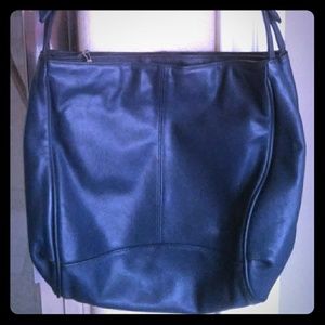 Blue crossbody vintage style bag